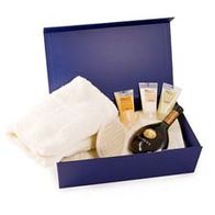 Medium blue hamper