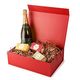 Large red hamper